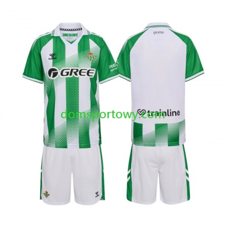 Koszulka Real Betis Dziecięcy Domowe Koszulki Piłkarskie 2026-2027 Krótki Rękaw